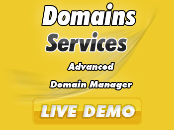 Bargain domain name registration services